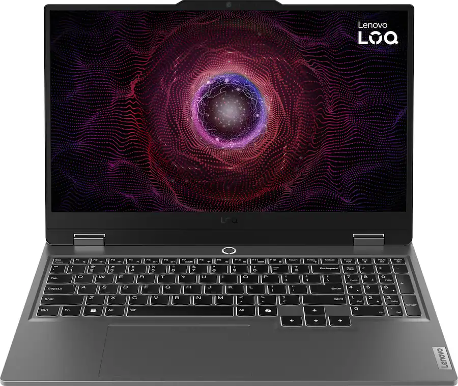 Lenovo LOQ 83JC00GKUS GAMING LAPTOP , Amd Ryzen 5 7235HS, 12 GB DDR5 4800Mhz, 512 Ggb Ssd,  NVIDIA® GeForce RTX™ 4050 Laptop GPU 6 GB GDDR6, Wifi 6, wEB Cam 720p, 15.6"(1920x1080), 14Hz, Windows 11 Home